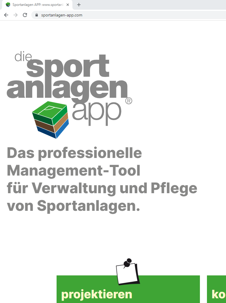 Online: www.sportanlagen-app.com